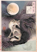 yoshitoshi The Moon on Musashi Plain Art A4 Photo Print