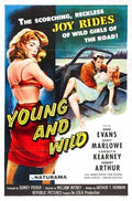 young and wild  01 film star poster A4 Photo Print