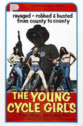 young cycle girls  01 film star poster A4 Photo Print