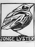 young thrush mc escher 1917 A4 Photo Print