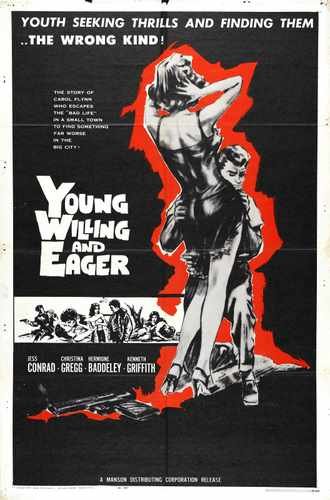 young willing eager  01 film star poster A4 Photo Print