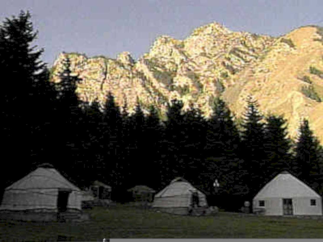 yurts altai mountains1980s 1990s A4 Photo Print