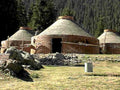 yurts yellowstone park1980s 1990s A4 Photo Print