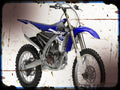 yz250fx A4 Photo Print Motorbike Vintage Aged
