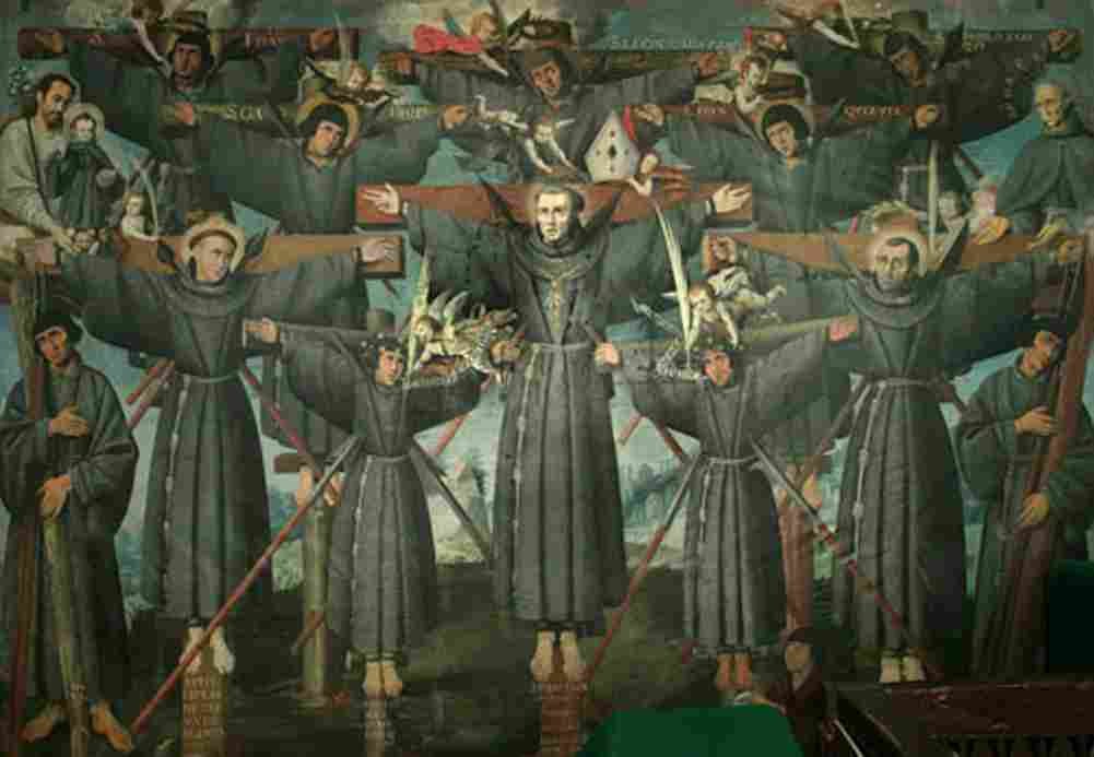 z the nagasaki martyrs cuzco school Art A4 Photo Print