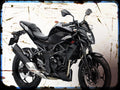 z250sl Kawasaki A4 Photo Print Motorbike Vintage Aged