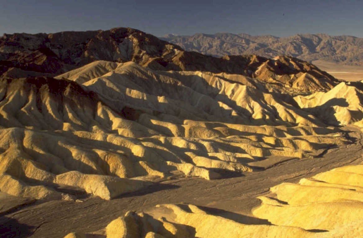 zabriskie point badlands 3 1980s 1990s A4 Photo Print