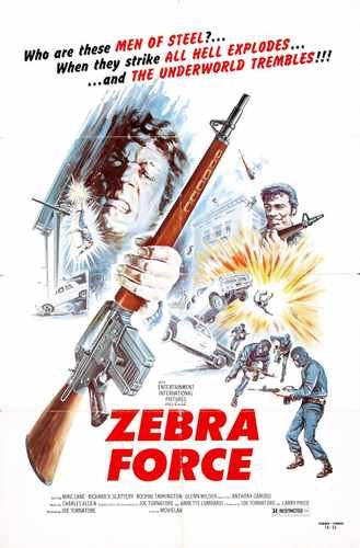 zebra force  01 film star poster A4 Photo Print