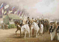 zi Alexander Two and Shah Nasr ed Din during the Parade at the Caricynom Meadow Art A4 Photo Print