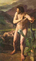 zi Cain Killing Abel Art A4 Photo Print