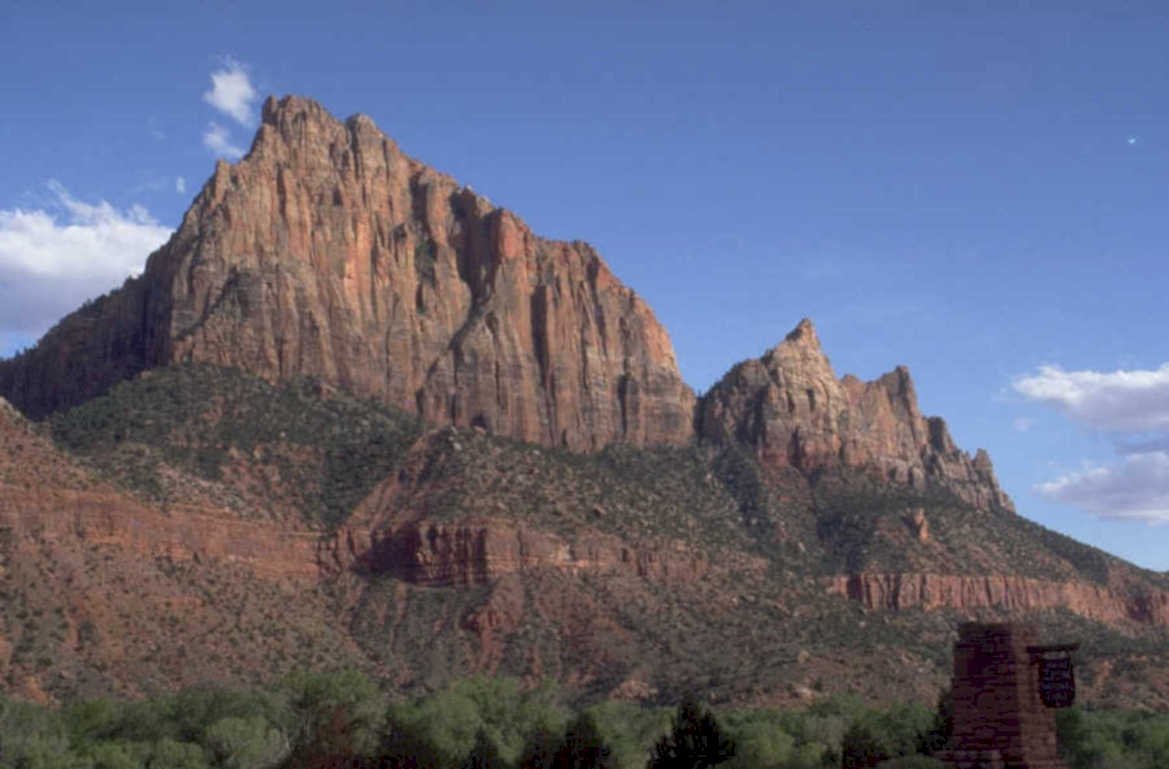zion angels landing 3 1980s 1990s A4 Photo Print