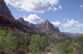 zion landscape river 1980s 1990s A4 Photo Print