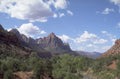 zion mountains landscape 1980s 1990s A4 Photo Print