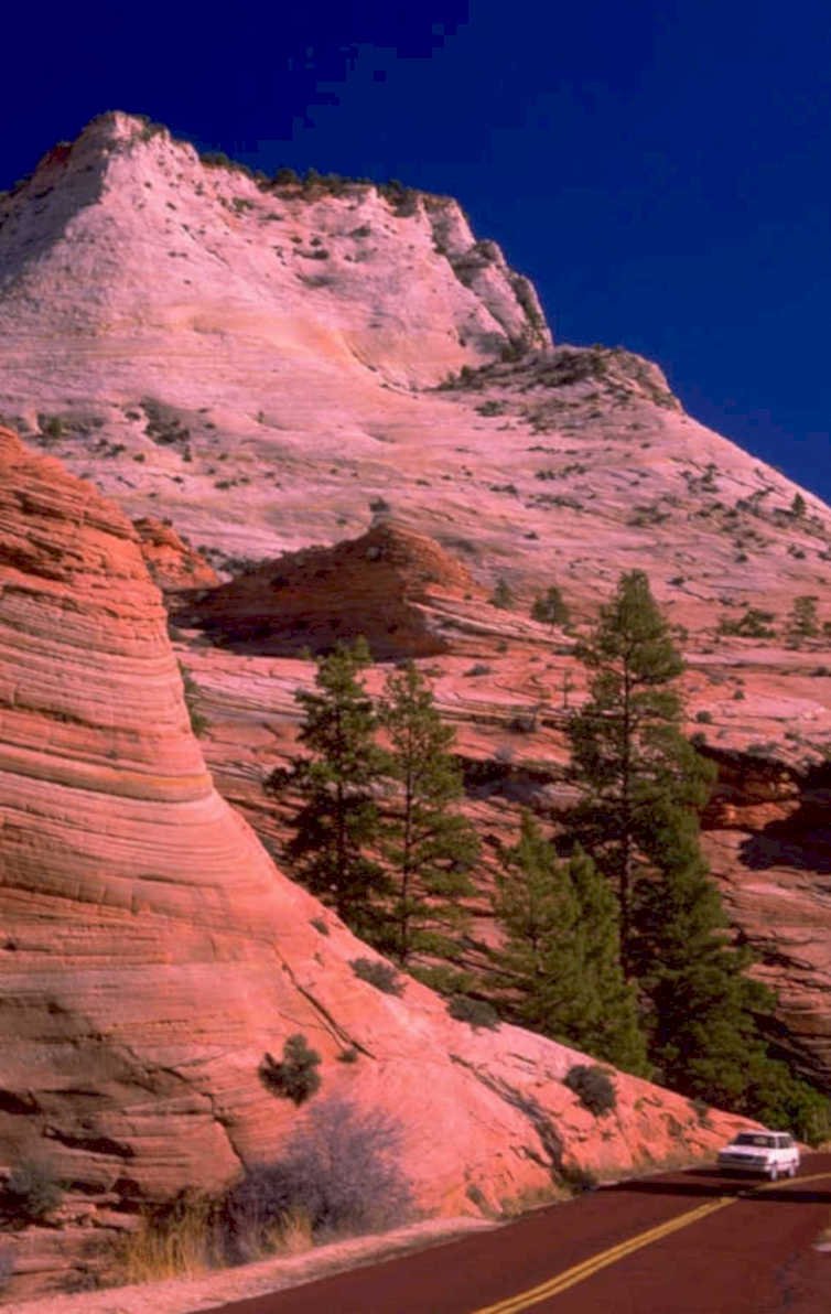 zion temple landscape 1980s 1990s A4 Photo Print