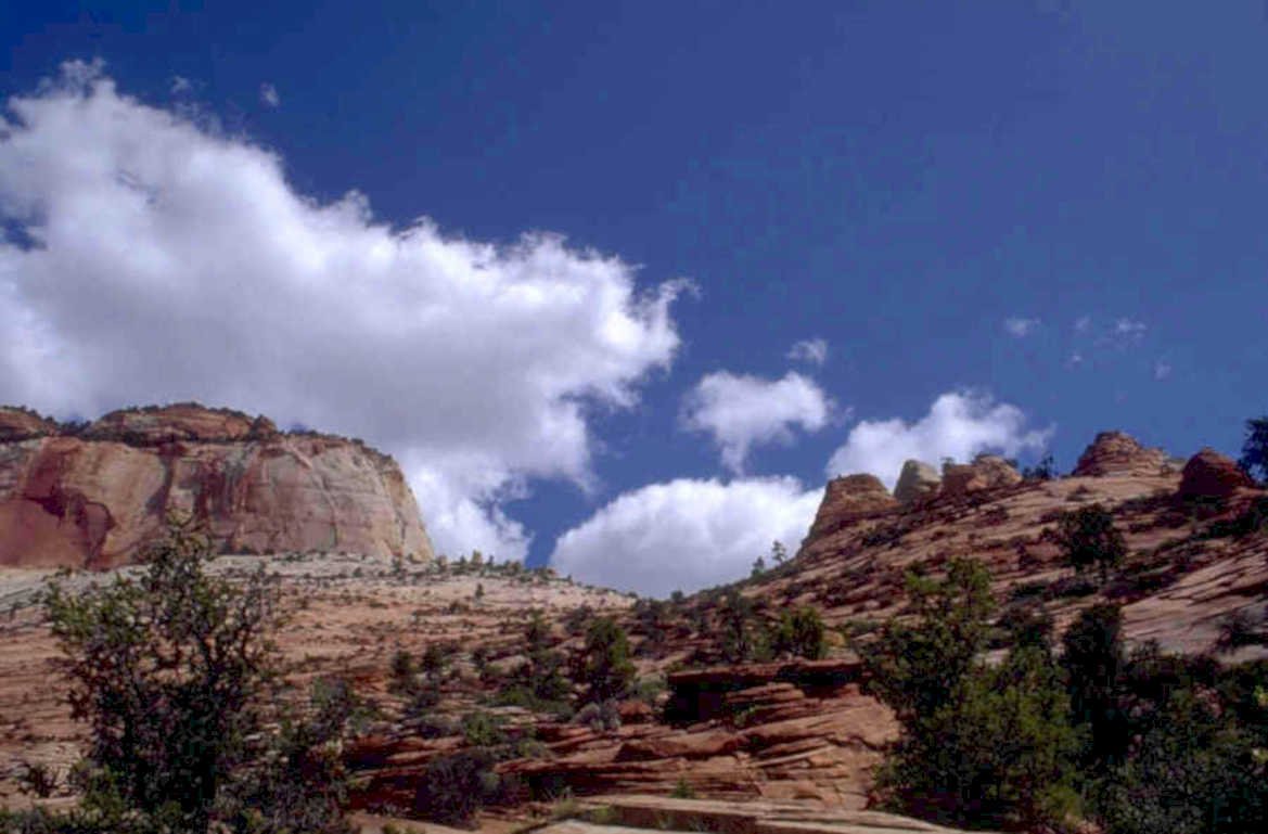 zion temple landscape 2 1980s 1990s A4 Photo Print 42
