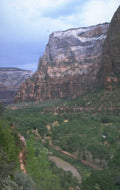 zion temple river 1980s 1990s A4 Photo Print