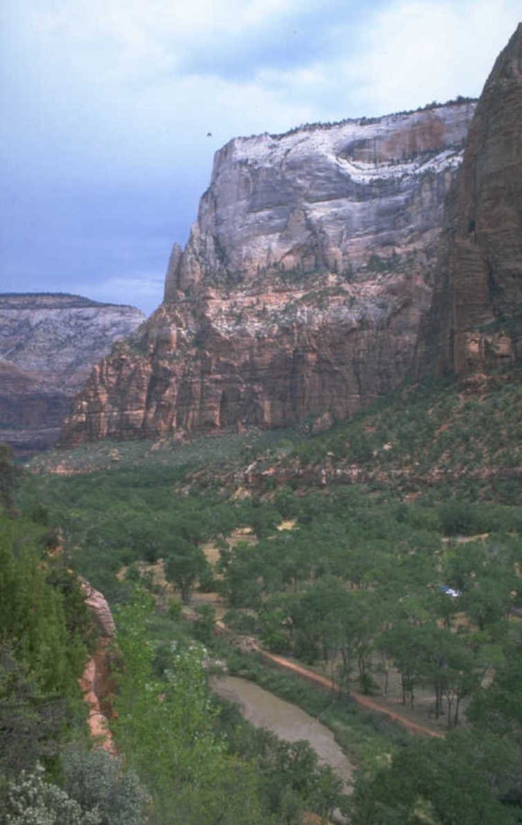 zion temple river 1980s 1990s A4 Photo Print