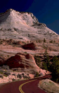 zion temple road 1980s 1990s A4 Photo Print