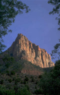 zion watchman twilight 1 1980s 1990s A4 Photo Print