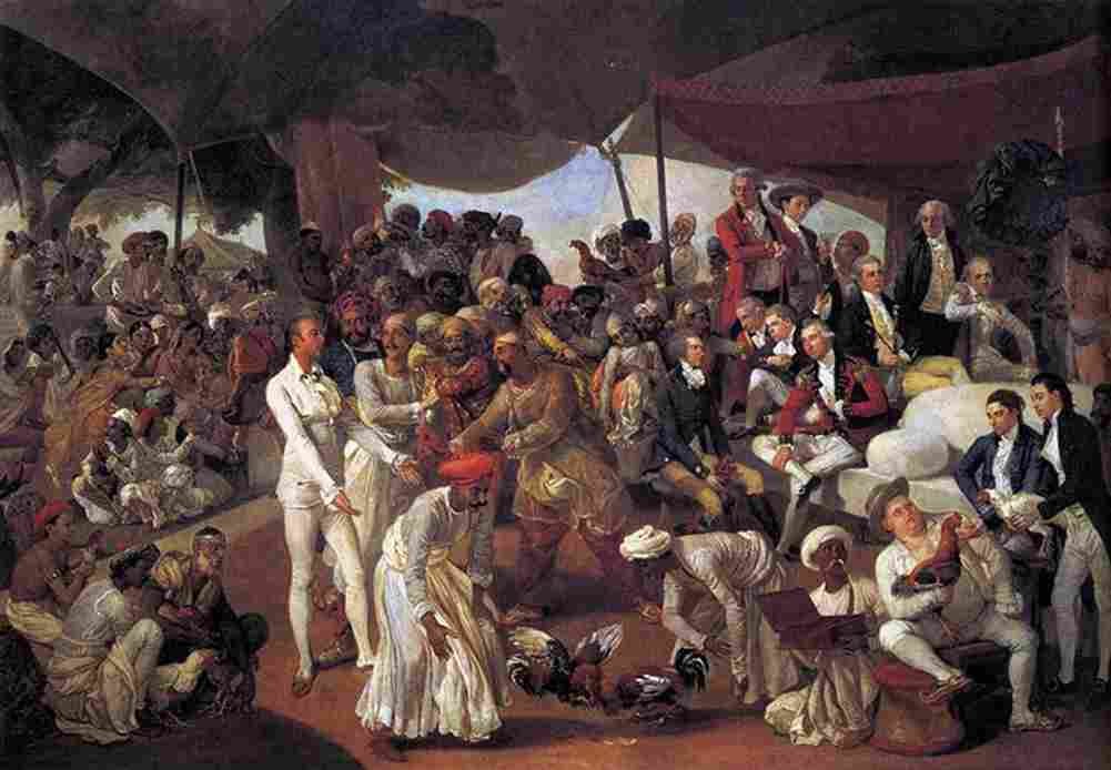 zo Mordaunts Cock Match Art A4 Photo Print