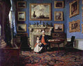 zo Sir Lawrence Dundas and his Grandson Lawrence Art A4 Photo Print