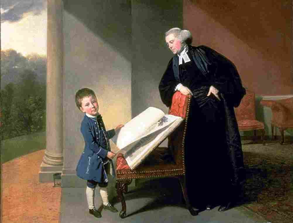 zo The Reverend Randall Burroughs and his Son Ellis Art A4 Photo Print