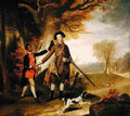 zo The Third Duke of Richmond out Shooting with his Servant Art A4 Photo Print