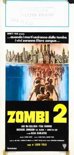zombi 2  03 film star poster A4 Photo Print