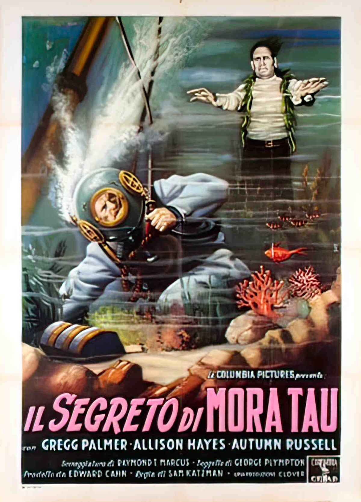 zombies of mora tau ital 2F Advert A4 Photo Print