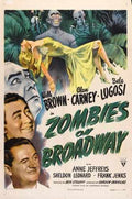 zombies on broadway  01 film star poster A4 Photo Print