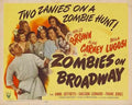 zombies on broadway  03 film star poster A4 Photo Print