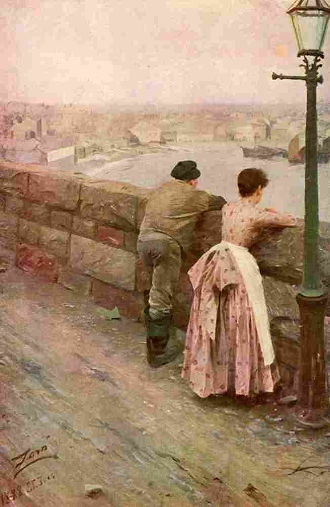 zorn A Fisherman Art A4 Photo Print