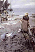 zorn Fish Market in Saint Ives Art A4 Photo Print