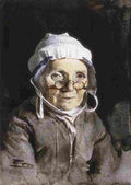 zorn Grandmother Art A4 Photo Print