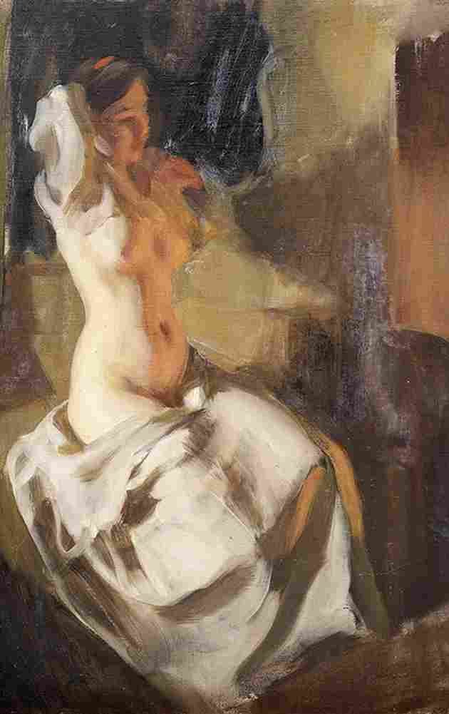 zorn In Eldsken Art A4 Photo Print