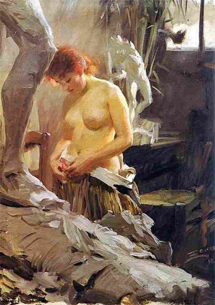 zorn In Wikstroms Studio Art A4 Photo Print