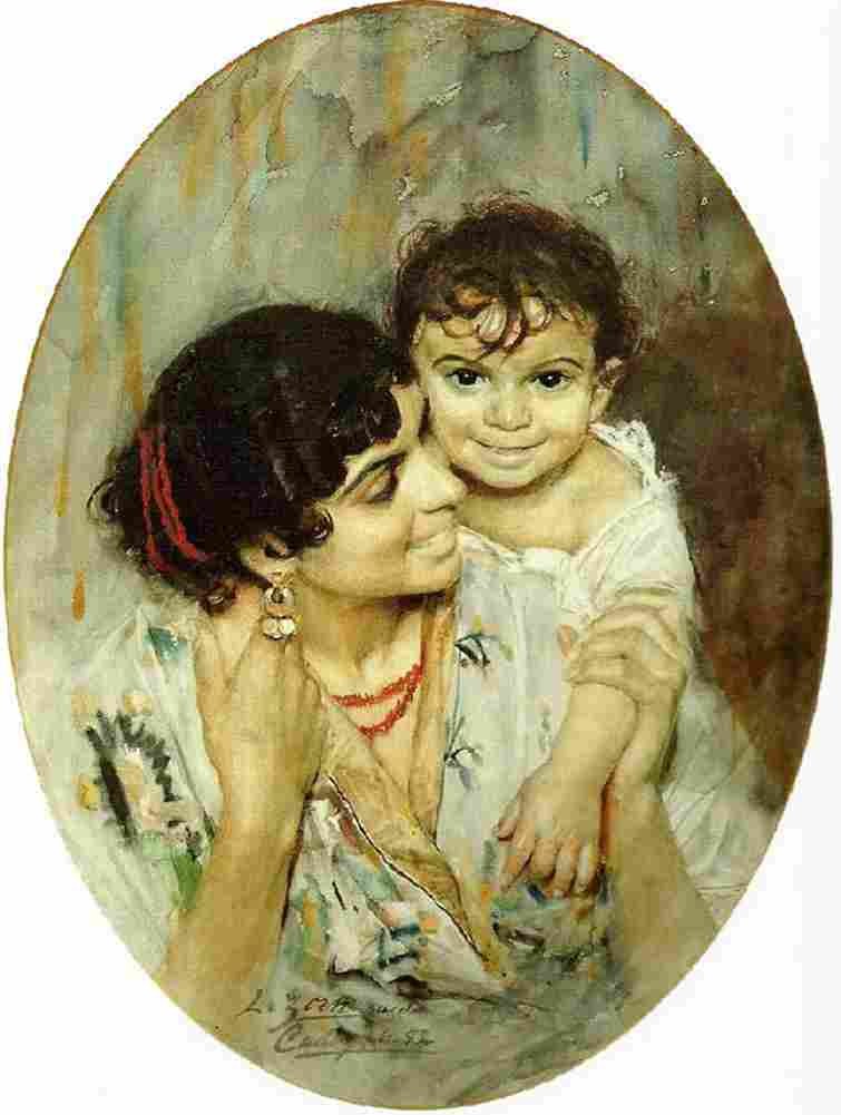 zorn Mother s Pride Art A4 Photo Print