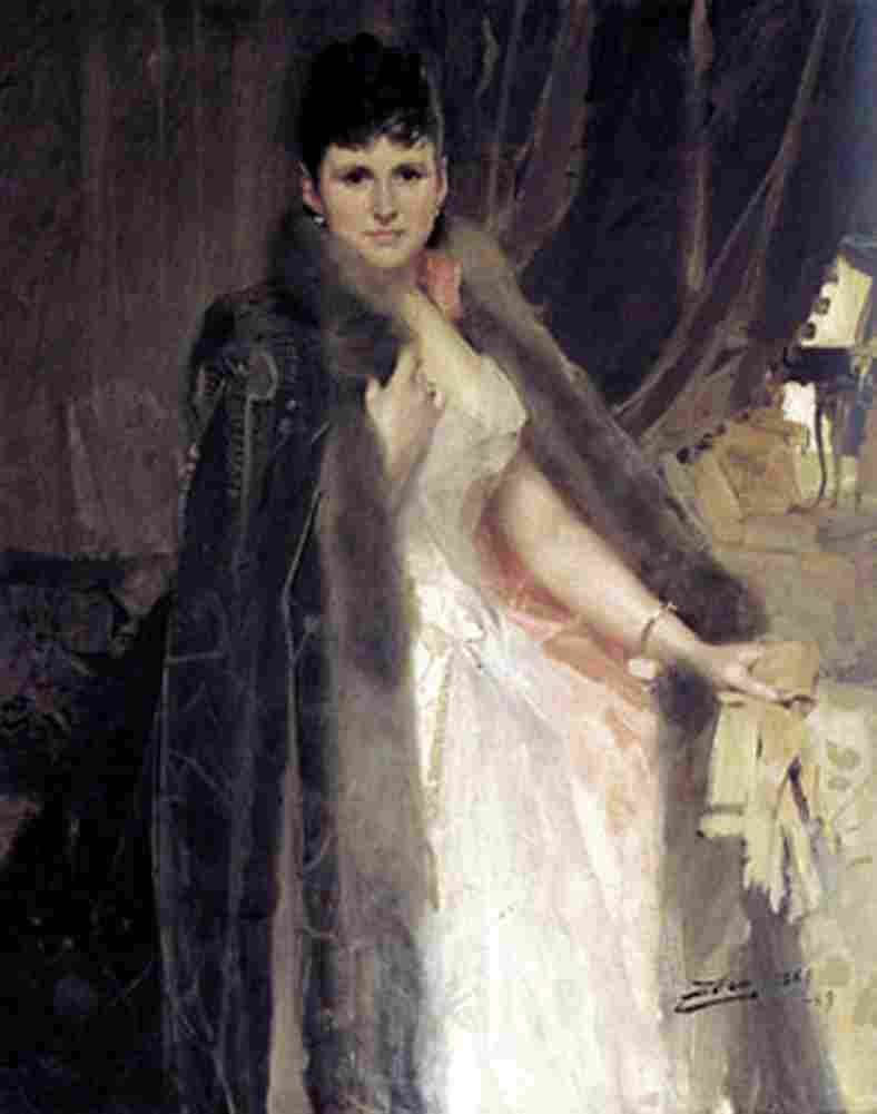 zorn Mrs Symmons Art A4 Photo Print