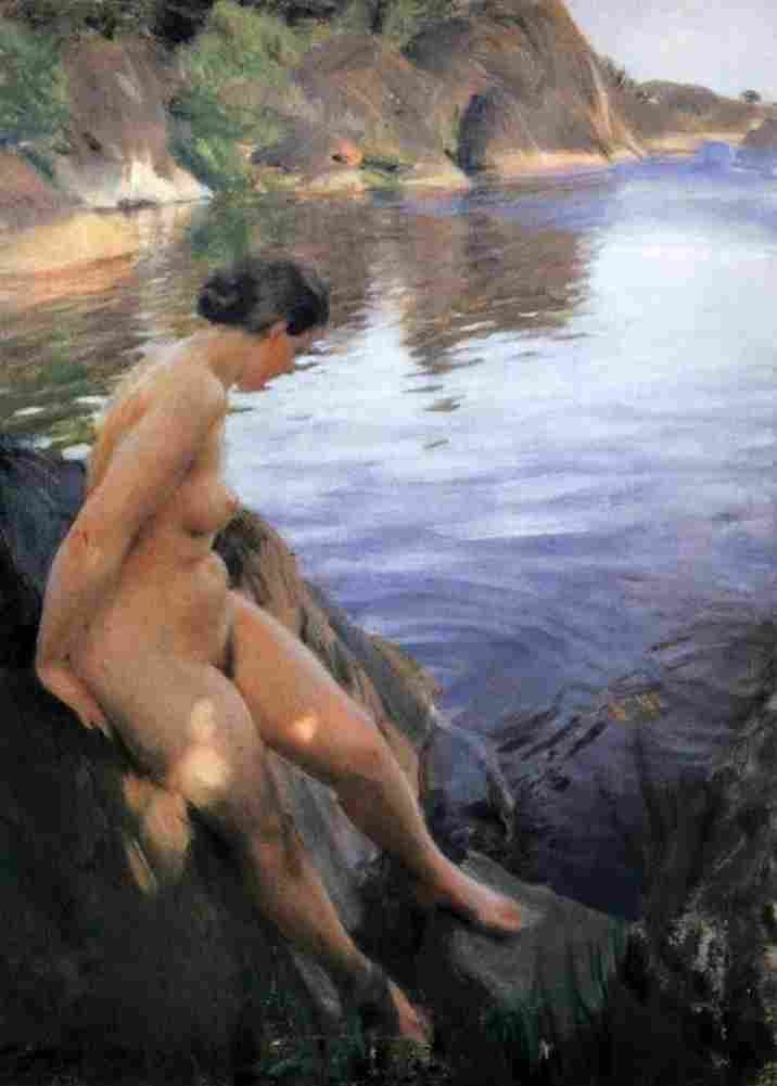 zorn Sandhamn Art A4 Photo Print