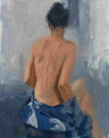 zorn Thinking a Bit Art A4 Photo Print