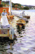 zorn Vagskvalp Art A4 Photo Print