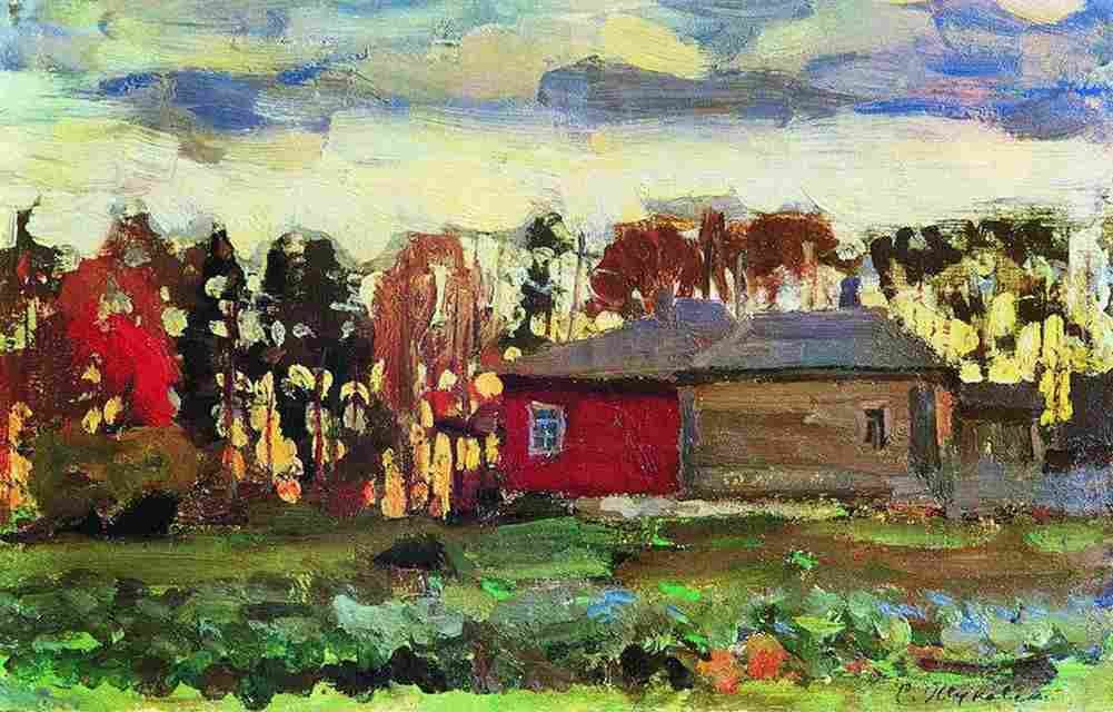 zukowski autumn evening Art A4 Photo Print