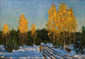 zukowski the first snow Art A4 Photo Print