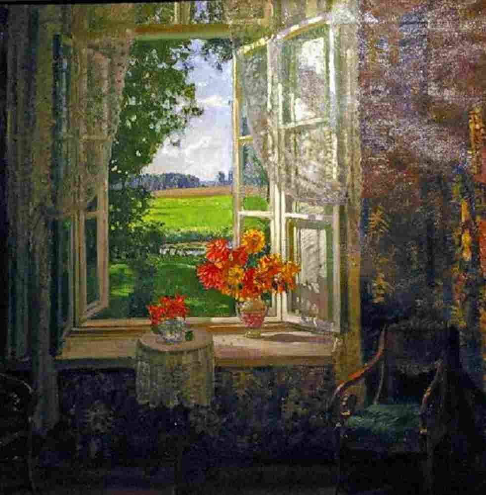zukowski the window in the summer Art A4 Photo Print