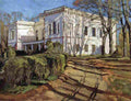 zukowski white house Art A4 Photo Print