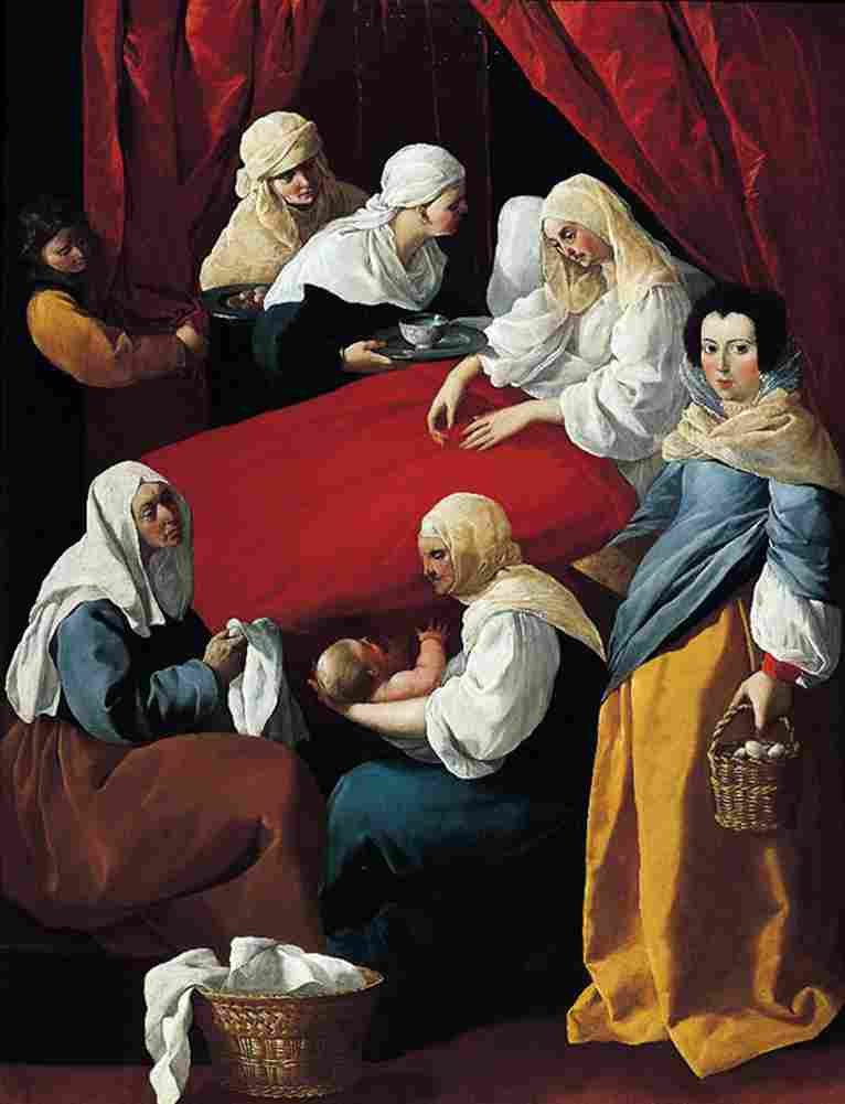 zur Birth of the Virgin Art A4 Photo Print