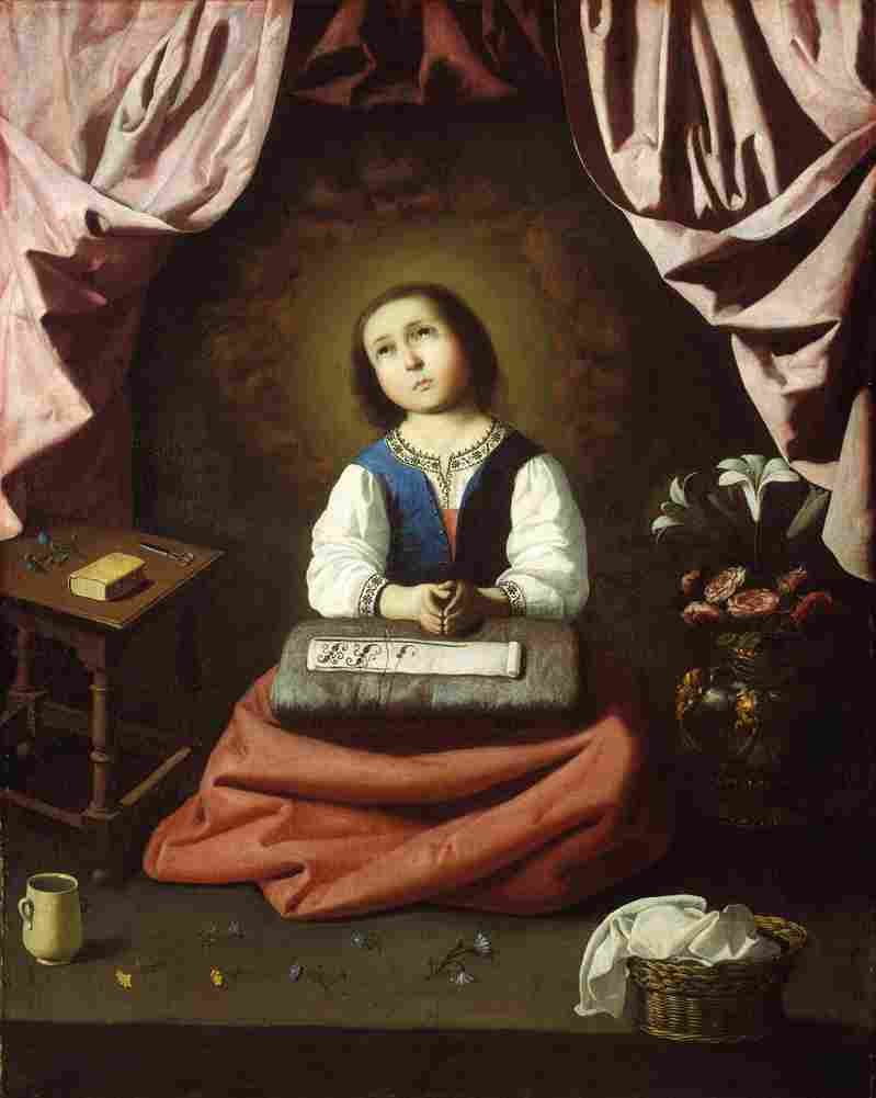 zur mary as a child Art A4 Photo Print