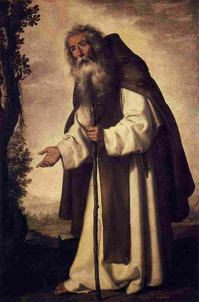 zur st anthony abbot Art A4 Photo Print