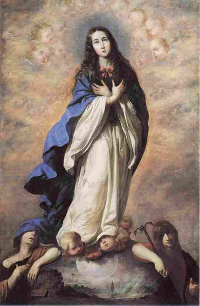 zur the immaculate conception Art A4 Photo Print
