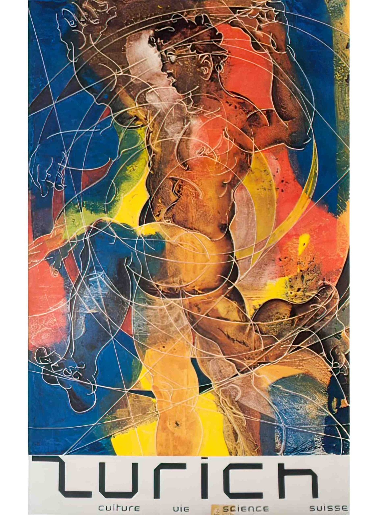 zurich hans erni 1968 1 Advert A4 Photo Print